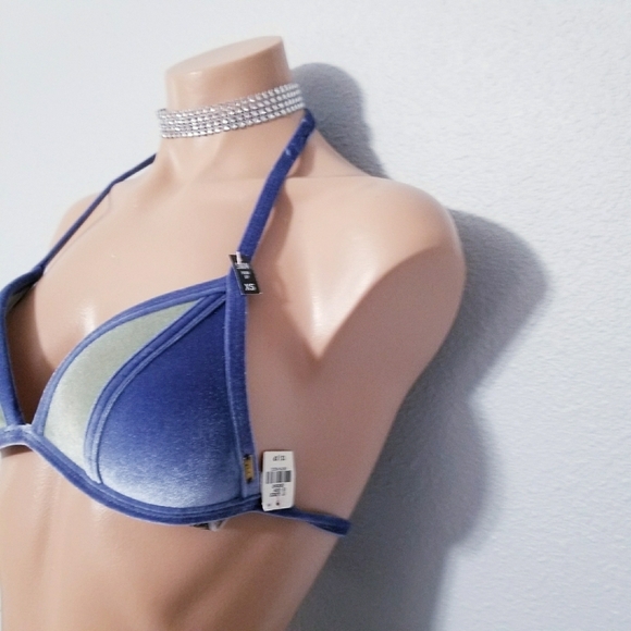 New PINK Victoria's Secret push up bikini swim top XS - Picture 2 of 4